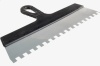 Шпатель фасадный L=350мм ( зуб 10 мм) нерж.сталь, пласт.ручки (12-9-350)
