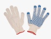 Перчатки х/б с ПВХ напылением 7 класс 4 нити
