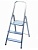 Стремянка "Стэлс" алюминиевая бытовая 3 ступ, Н=0,60м, вес 2,5 кг