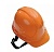 Каска с храповым механизмом оранжевая