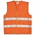Жилет сигнальный оранжевый СОП-25мм ТИП-А р.52-54