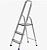 Стремянка (сталь) 3 ступ, Н=0,69м