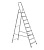 Стремянка "Стэлс" алюминиевая бытовая 9 ступ, Н=1,87м, вес 6,0 кг